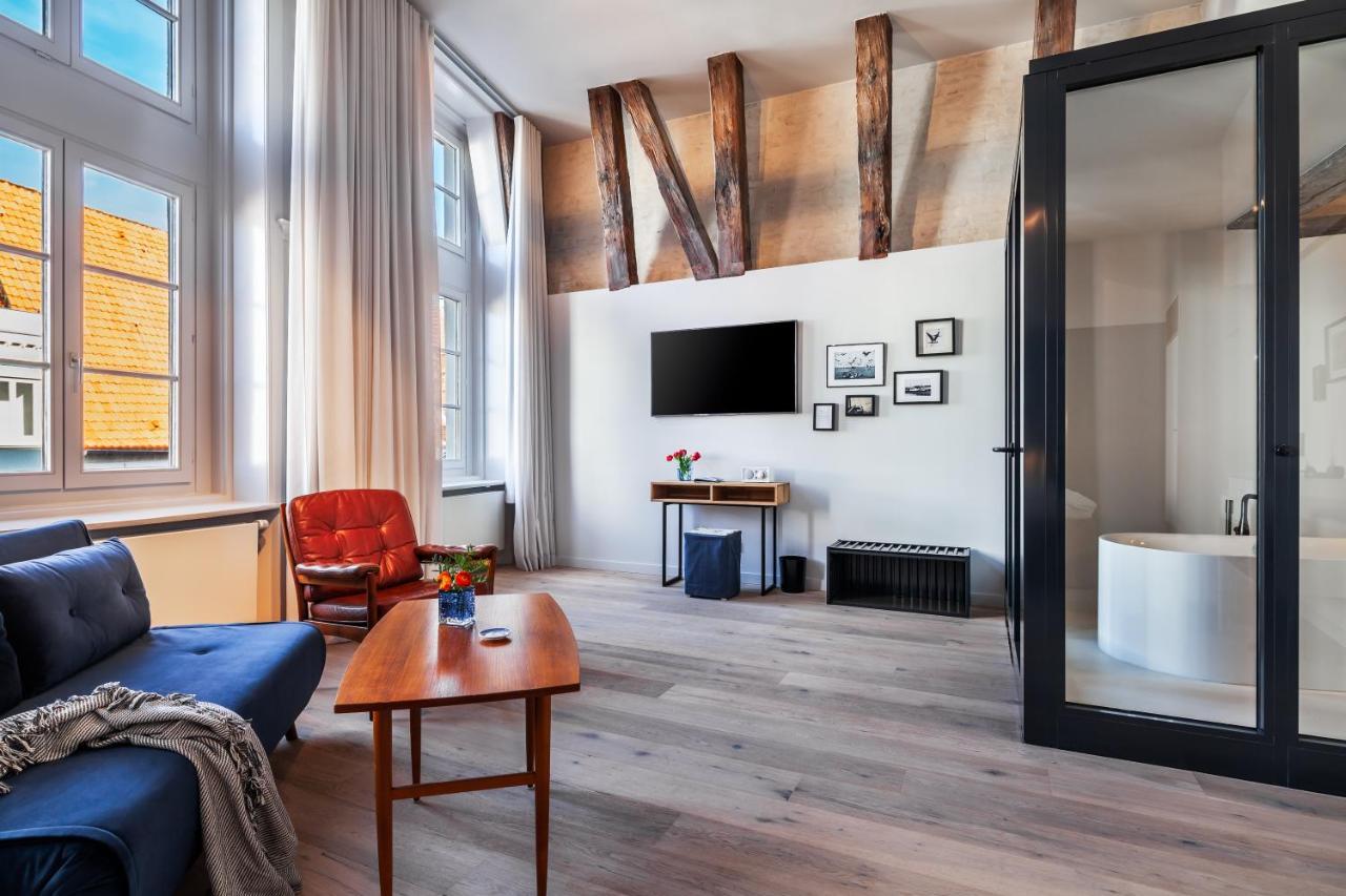 Hotel Die Reederin Любек Экстерьер фото
